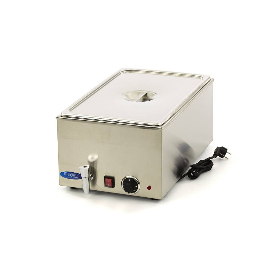 Bain Marie - s slavinom - uklj. 1/1 GN set - električni