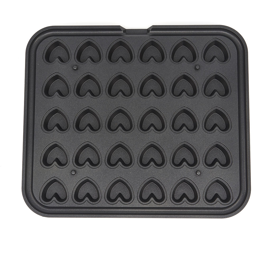 Kalup za tartlete - Srce - 30 komada
