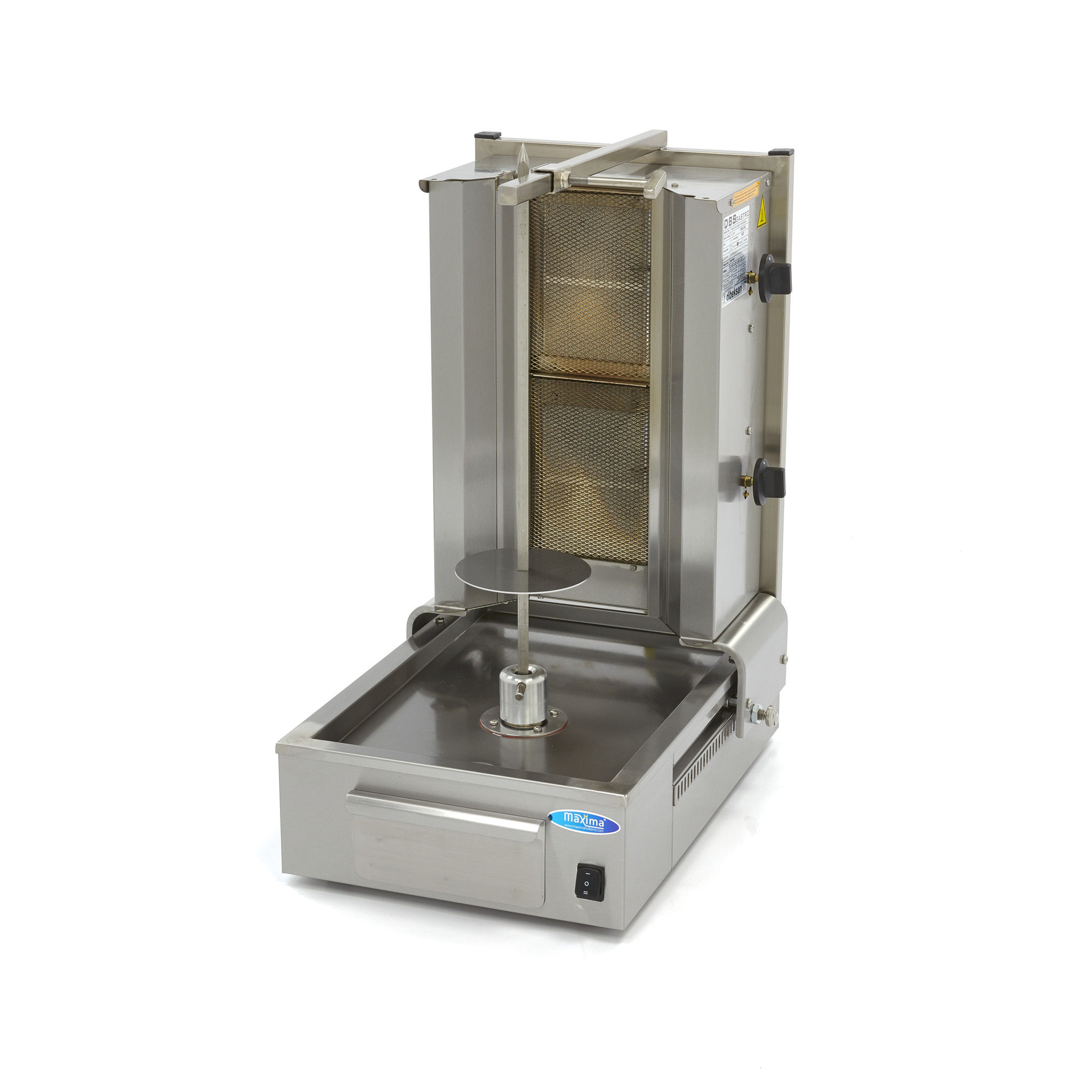 Kebab roštilj - 2 plamenika - 20 kg mesa - plin