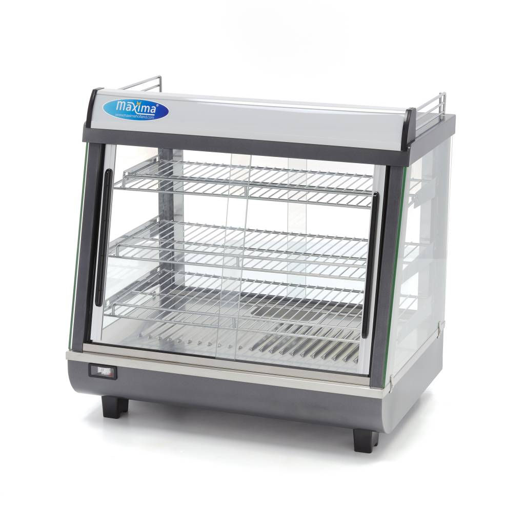 Grijani vitrin za hranu - 96L - 67,5cm - 3 police