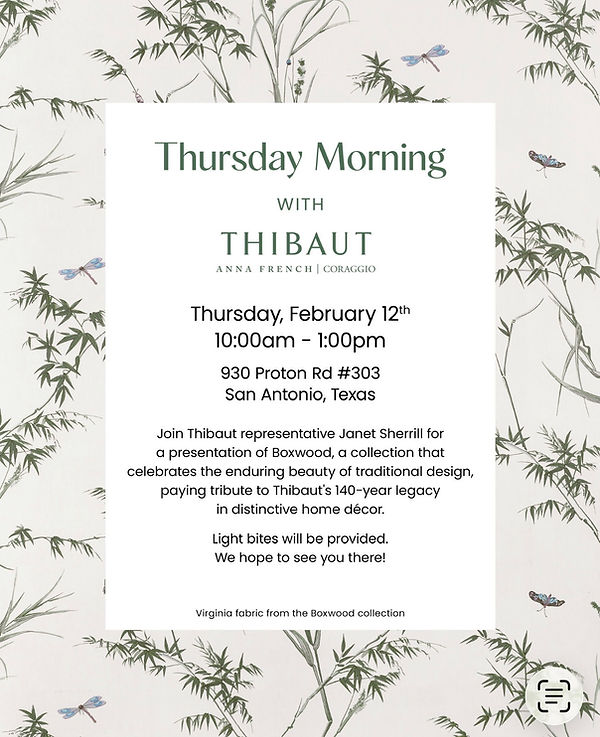 Thursday Morning with Thibaut