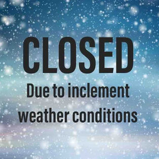 Offices Closed Today at 2 PM due to Severe Weather