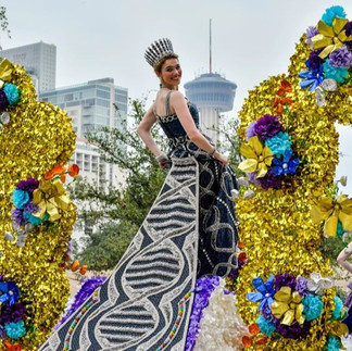 Royalty Float - Battle of the Flowers