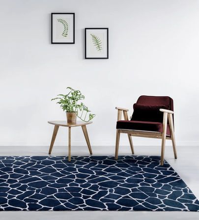Masland Path in Blue Area Rug