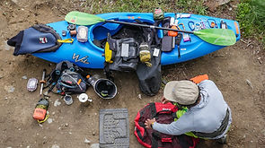 Whitewater kayaks and gear for rent in Kayak Hostel Ecuador