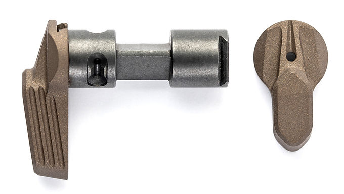 Radian Weapons Talon Ambidextrous Safety Selector Brown 2 Lever Kit