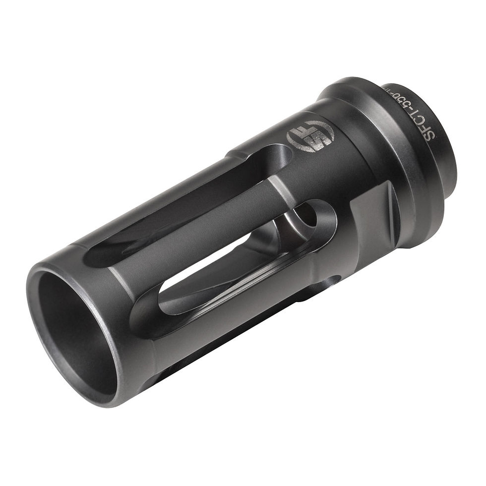 Thumbnail: Surefire SOCOM Closed-Tine Flash Hider 1/2x28