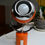 Thumbnail: Lampe eye ball orange style Reggiani 60s