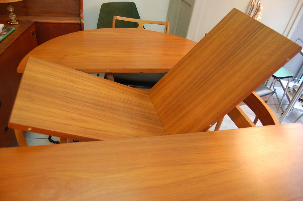 Miniature : VENDU/Table style scandinave teck années 60 70