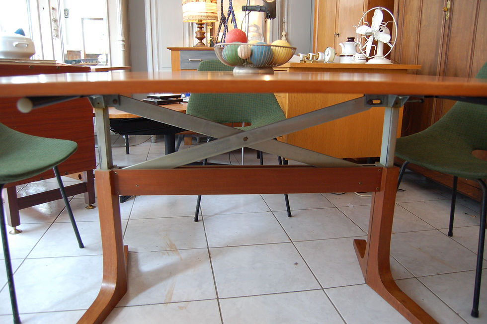 Miniature : VENDU/Table basse scandinave table haute 60s