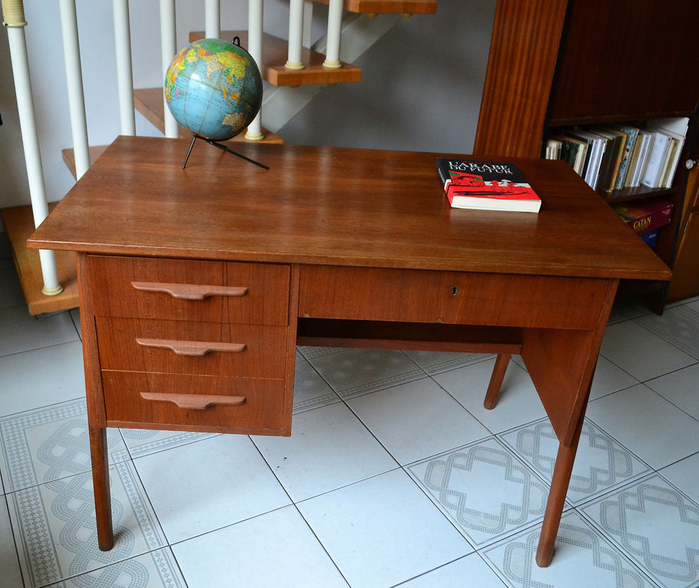 VENDU/Bureau danois teck vintage années 60