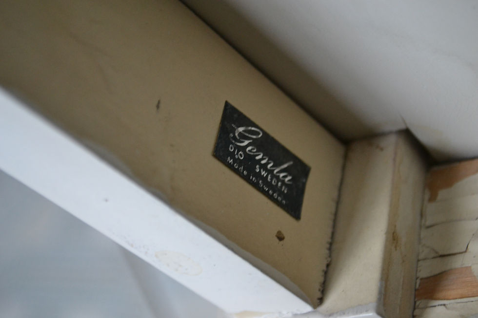 Thumbnail: VENDU/Rocking-chair scandinave Adolfsson Gemla 60s