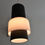 Thumbnail: VENDU/Suspension Louis Kalff métal opaline années 50