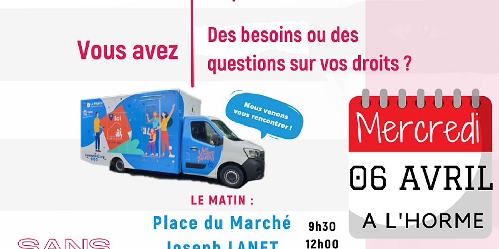 📍 La prochaine destination du bus de la Mission Locale : L'HORME 📍
