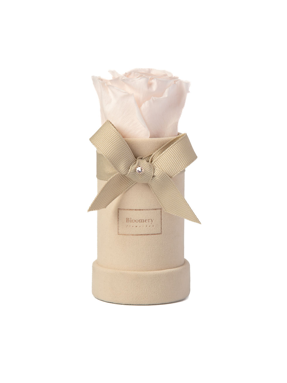 Miniaturbild: Glamour Velvet Flowerbox NUDE in MINI