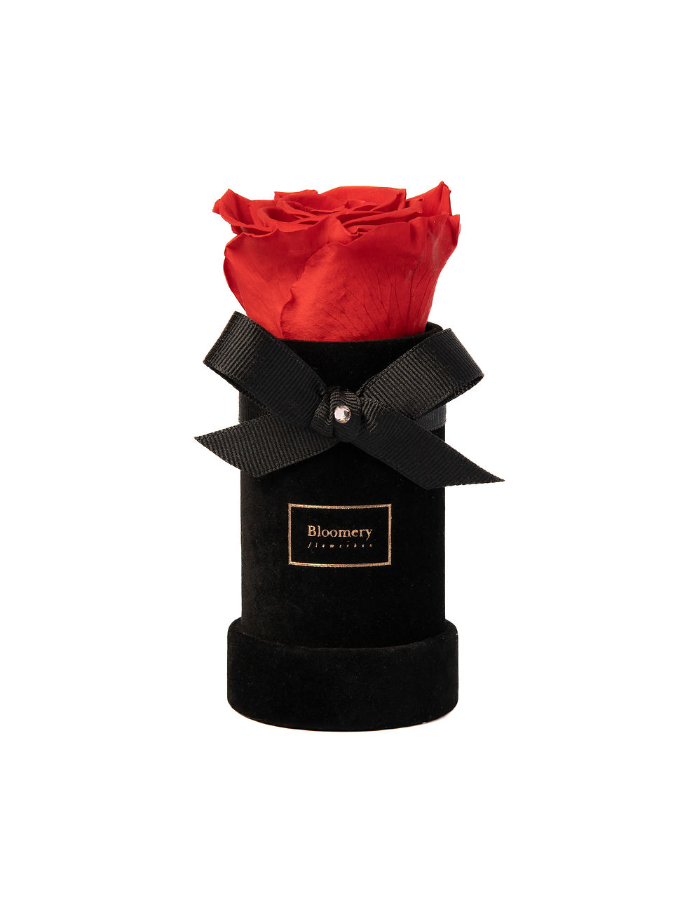 Miniaturbild: Glamour Velvet Flowerbox KUSSMUND ROT  in MINI