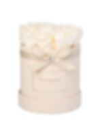 Thumbnail: Glamor Velvet Flowerbox PEARL WHITE in MEDIUM