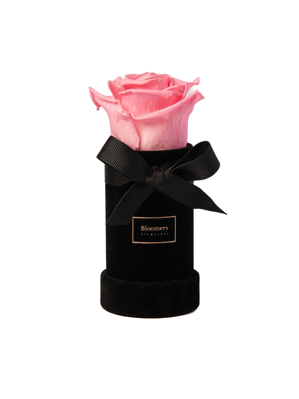 Thumbnail: VELVET Flowerbox BABY PINK in MINI