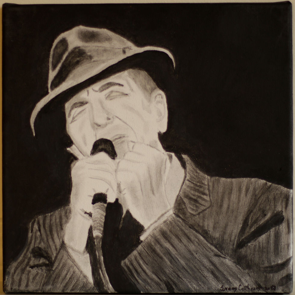 Taken Too Soon; Leonard Cohen Nov. 7, 2016 by Tracy Caithcart