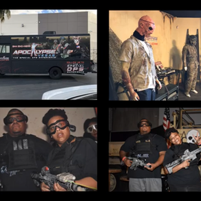 ...That Time We Helped Save The World From Brain Eating Zombies...

