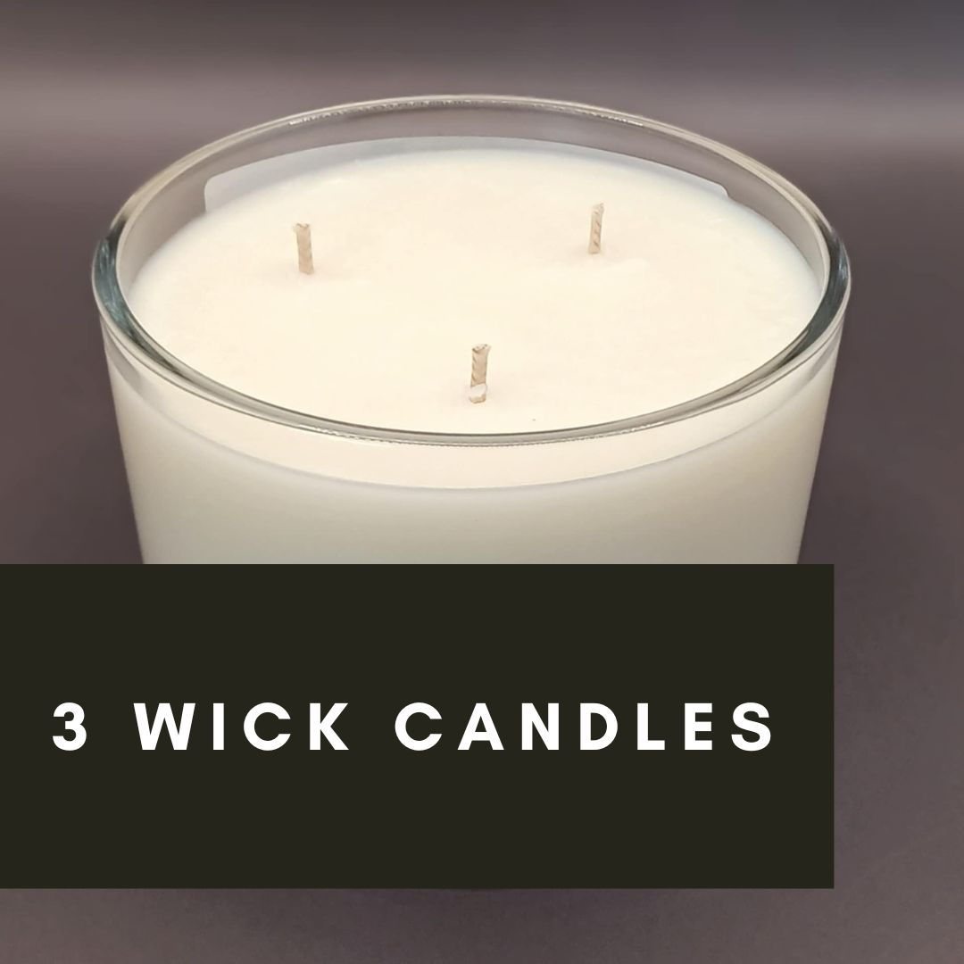 3 Wick Candles