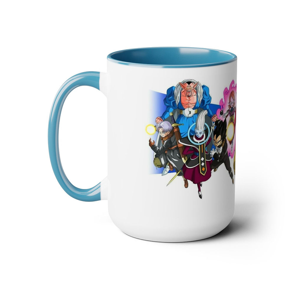 الصورة المصغرة: Two-Tone Coffee Mugs, 15oz