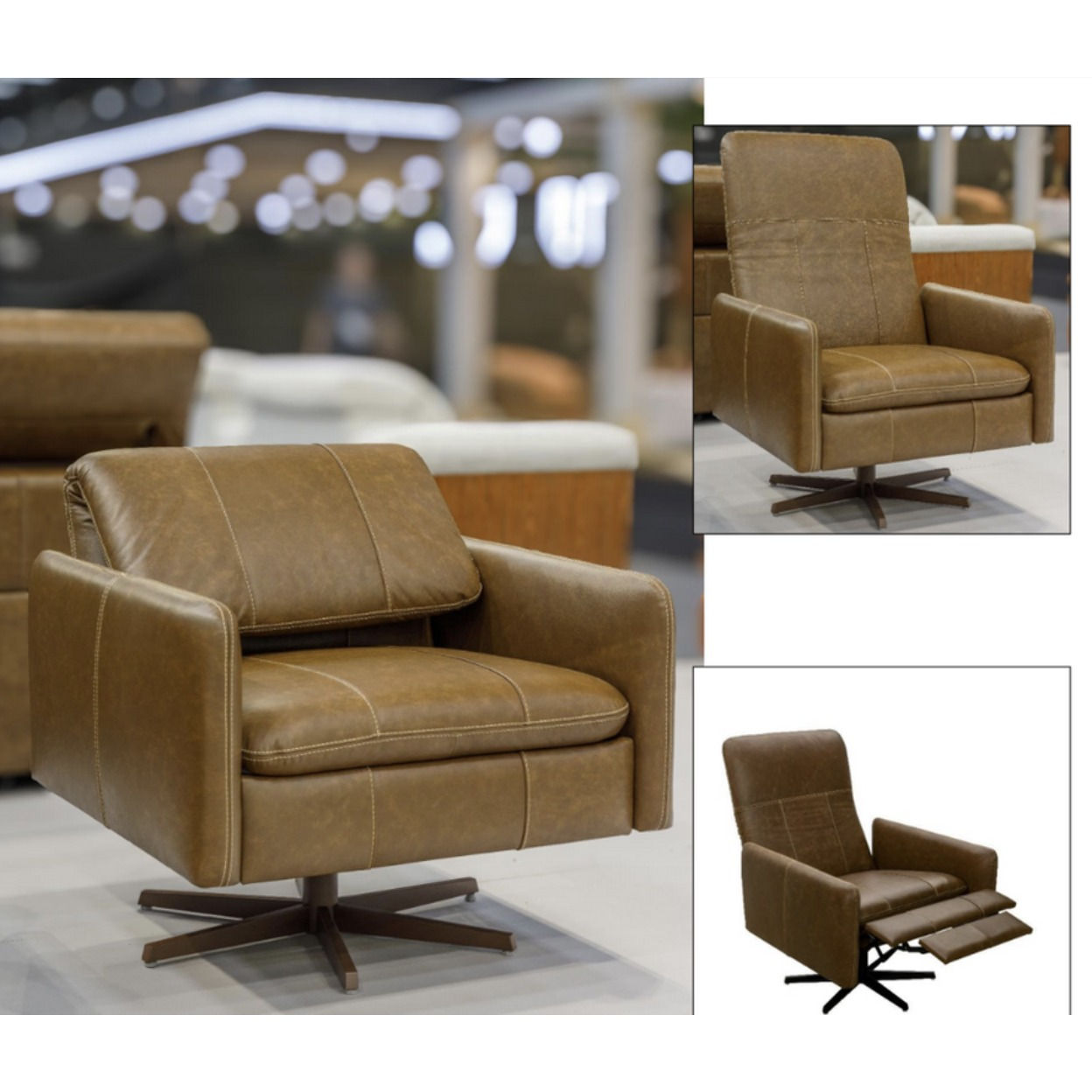 CADEIRA PAPAI 2 WAY 100% COURO L-652