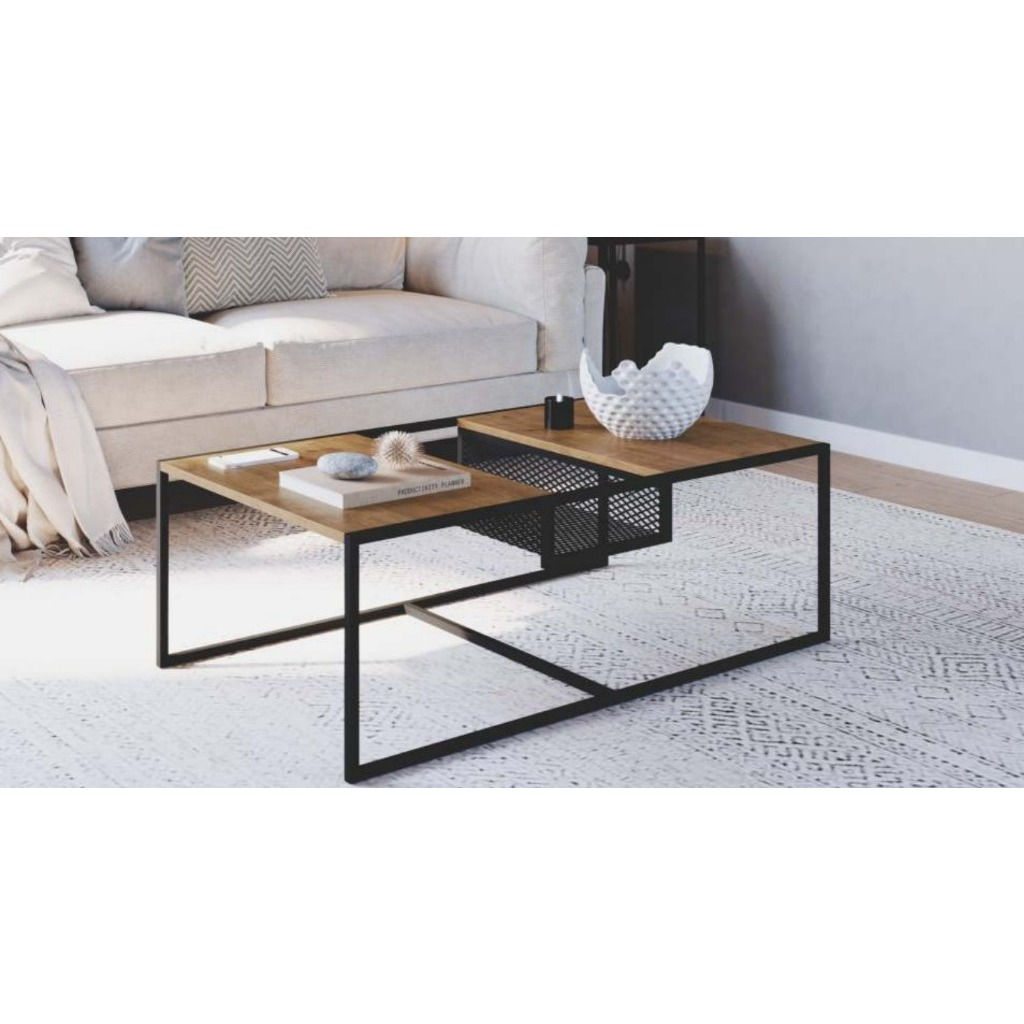 MESA DE CENTRO VERMONT/PRETO