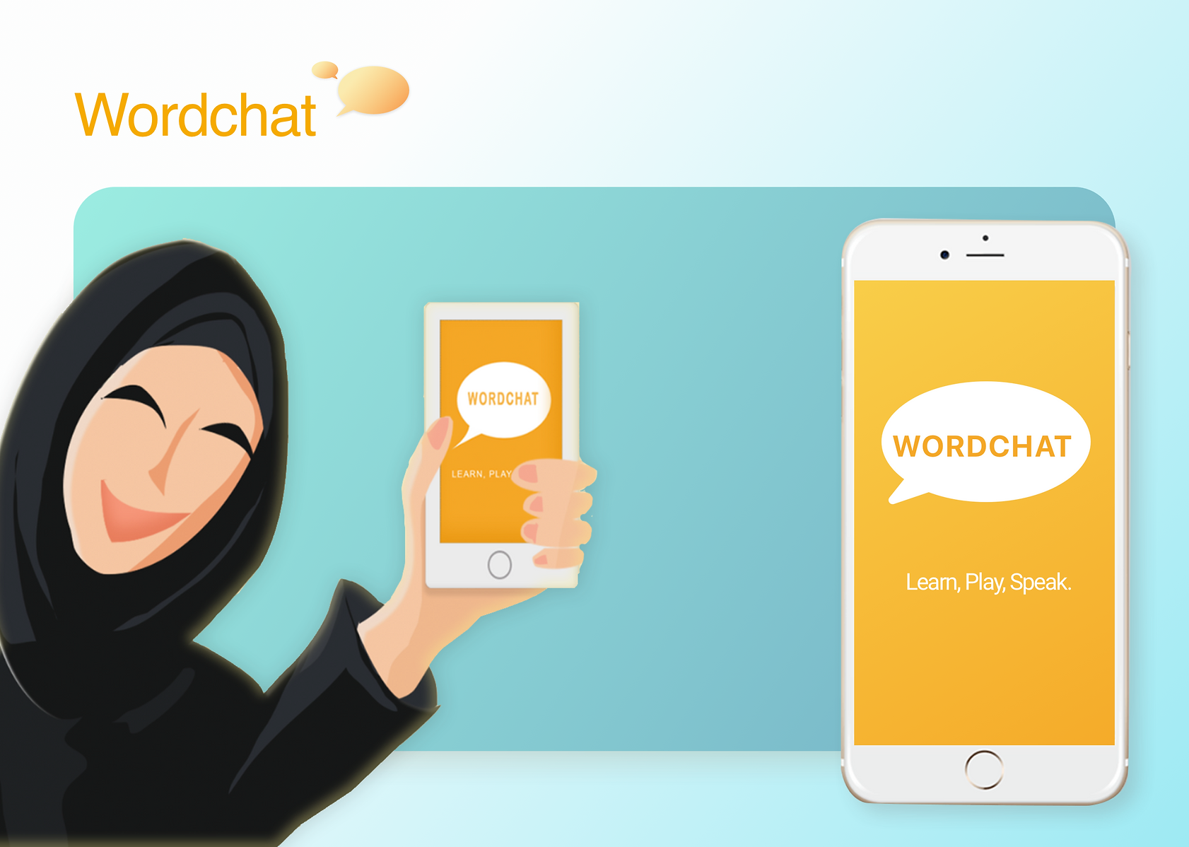 Wordchat: a native learning app