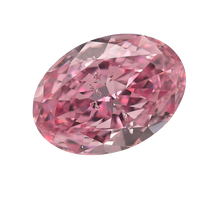 Fancy Vivid Purplish Pink Diamond, Oval Shape