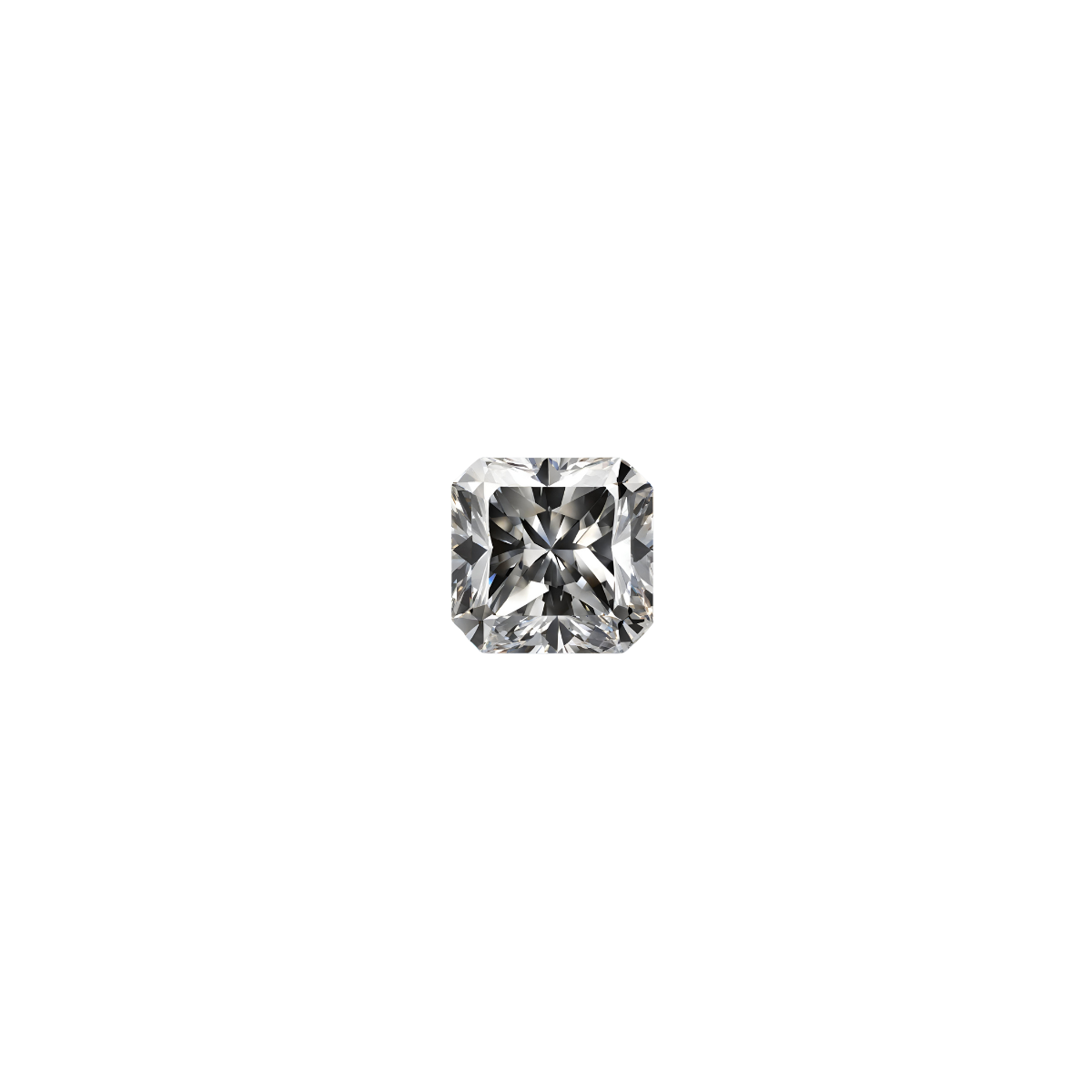 1.50 ct White Radiant Diamond (Ring)