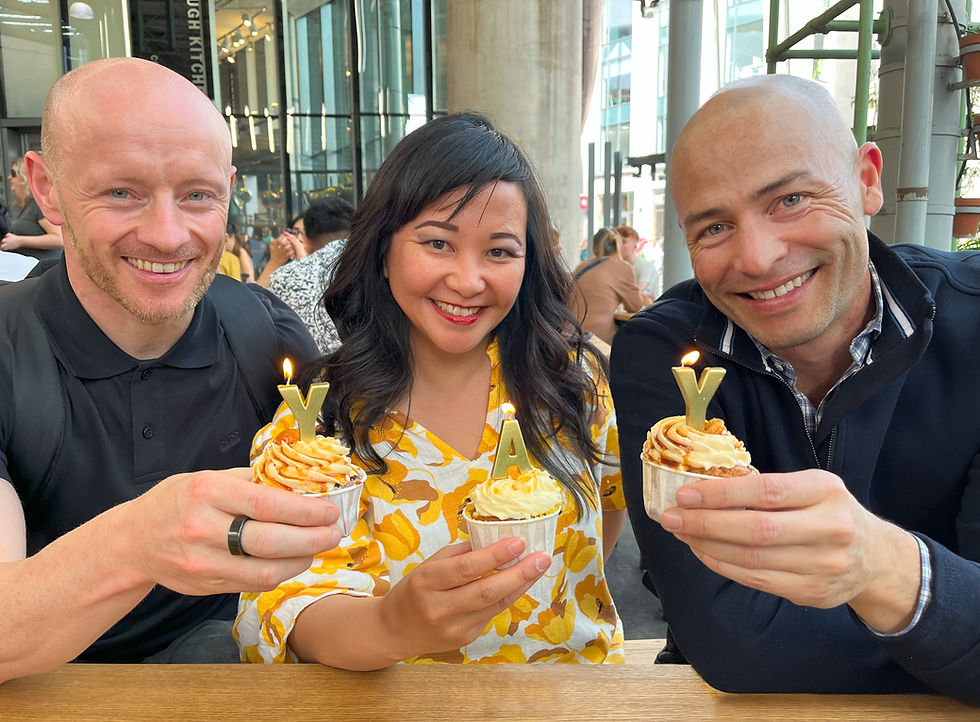 HIGH BEAM Founders celebrate 3 years