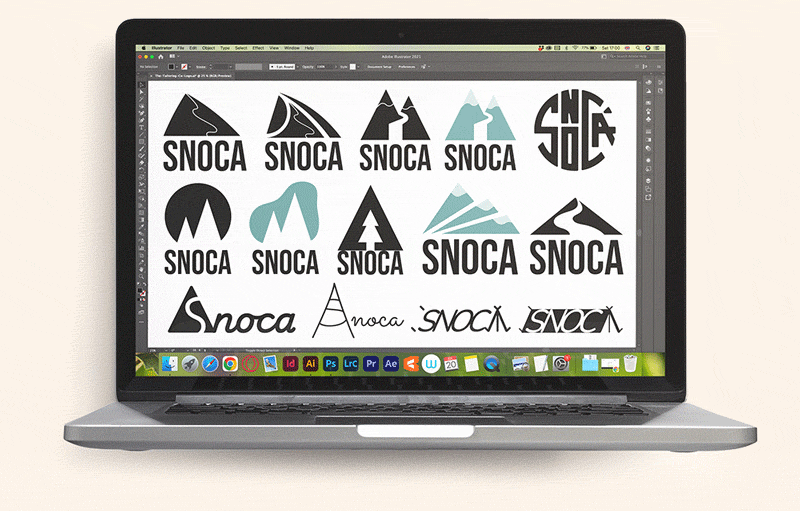 Digital SNOCA logo tests