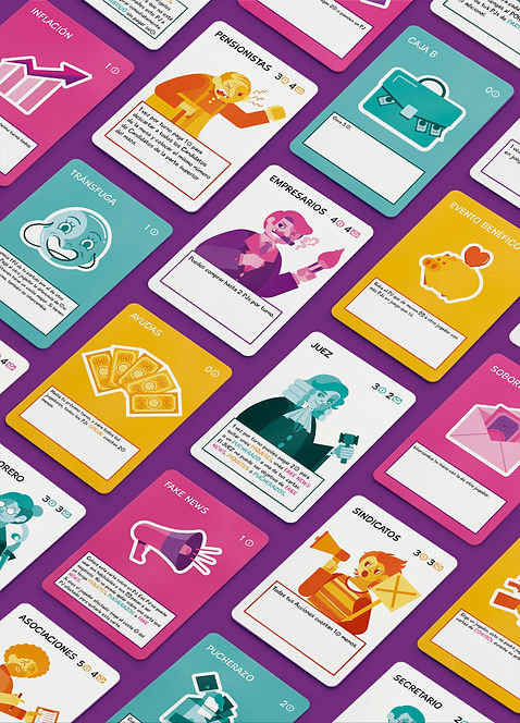 Democrazy Cards Flatlay