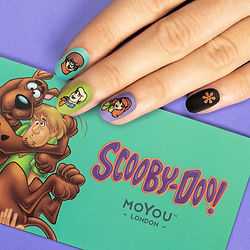 Scooby Doo! Stamping Plate and Manicure