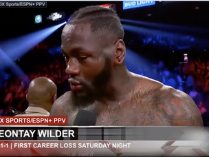 Wilder Not Letting First Loss Get Under His Skin