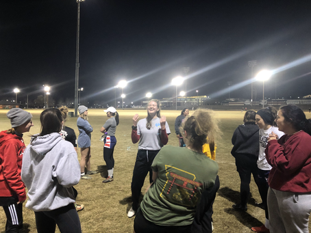 UA Women's Rugby returns to scheduled practices, despite recent inconvenient weather.