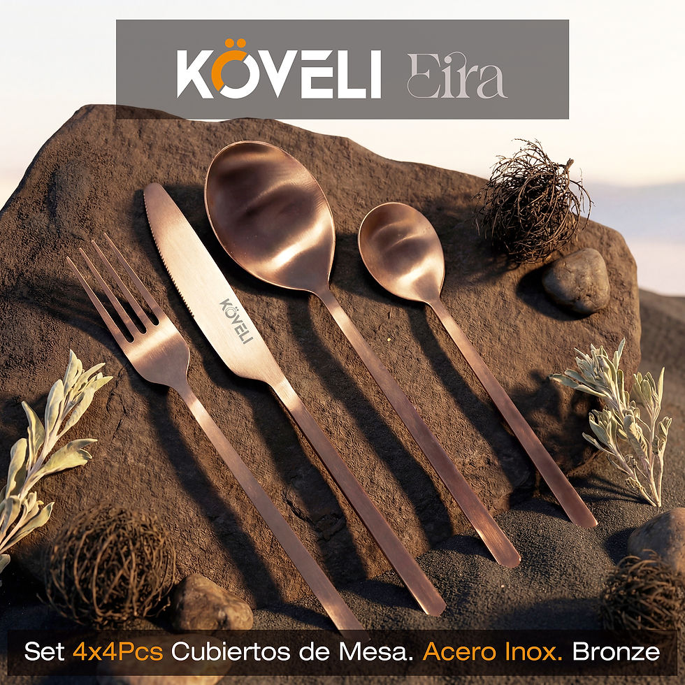 Bronze_A02_KÖVELI_Cubiertos BRONZE