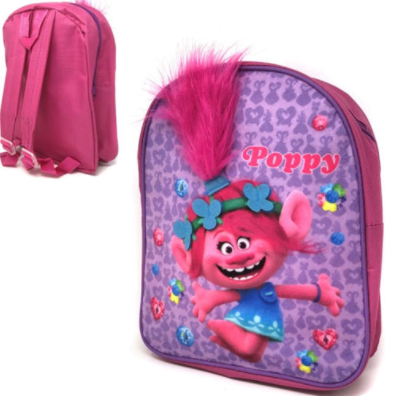 Official Trolls Plush Poppy Backpack 