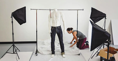 Product photoshoot for Franklin Road Apparel website launch