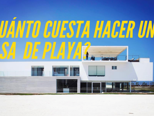 Cuánto cuesta construir una casa de playa en Perú 2026. (Precios reales por m² + ejemplos claros)