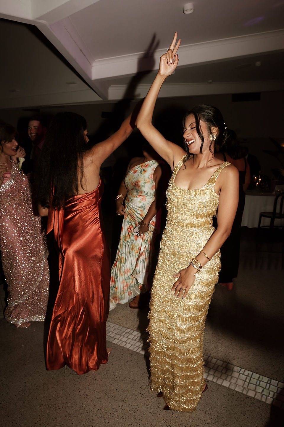 Jess and Elliott celebrating with 120 guests at The Terrace.