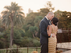 A Valentine's Day Cocktail Wedding: Jess and Elliott's Day at The Terrace, Royal Botanic Gardens