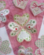 Thumbnail: DIGITAL Victorian Heart Card - Printable Template