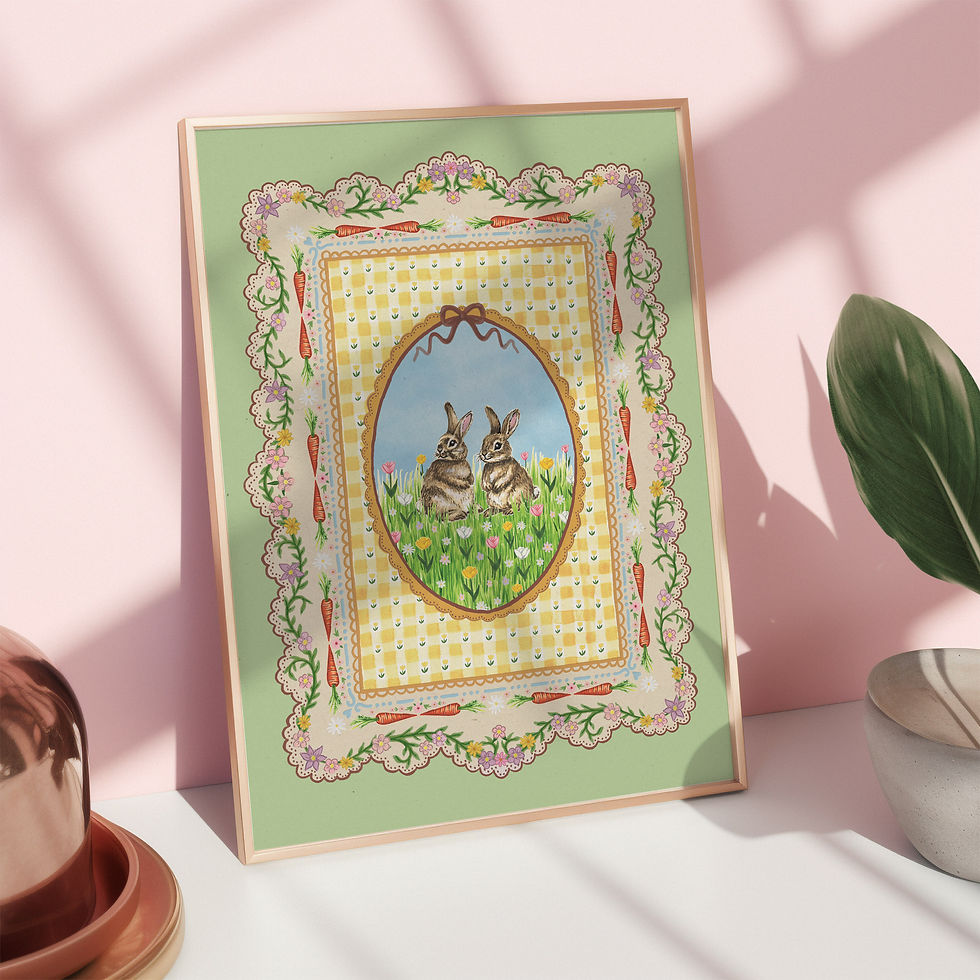 Thumbnail: Baby Bunnies print