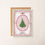 Thumbnail: Watercolour Christmas Tree A6 Christmas Card