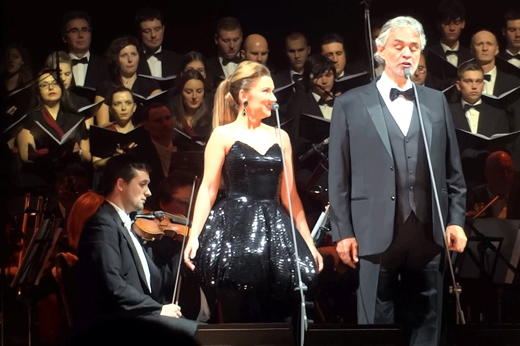 Andrea Bocelli in Arena 8 Settembre 