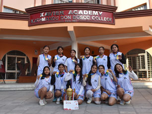 XA Girls' Basketball Team Wins 6th LASS Sports Meet