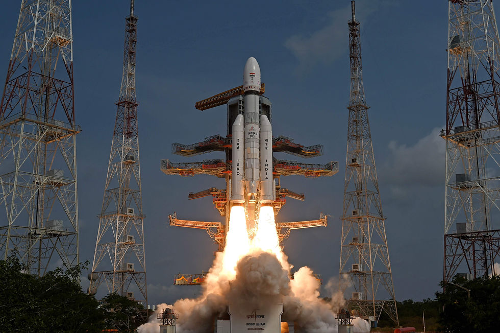 Lift-off of the 18th OneWeb mission, from the ISRO facilities at Sriharokita, India (credit to ISRO)