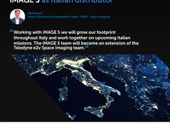 Teledyne e2v Space Imaging appoints iMAGE S as Italian distributor